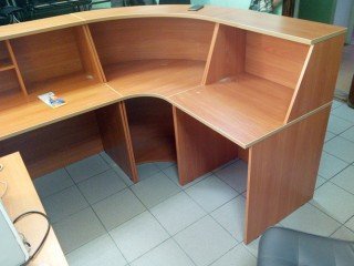 Ресепшн «Эдем-1» угловой из древесины